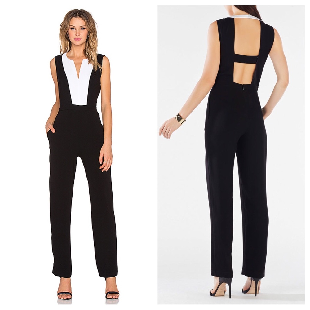 bcbg jumpsuit xxs